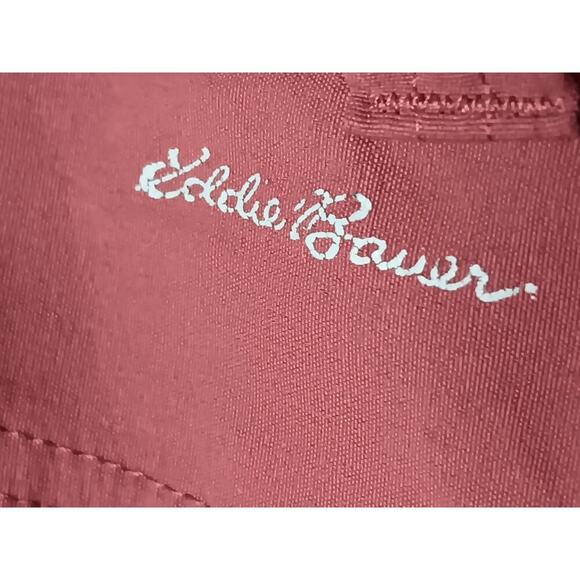 Eddie Bauer First Ascent Women’s Outdoor Hiking Pants Size 6 Burgundy Nylon Span - Picture 12 of 16